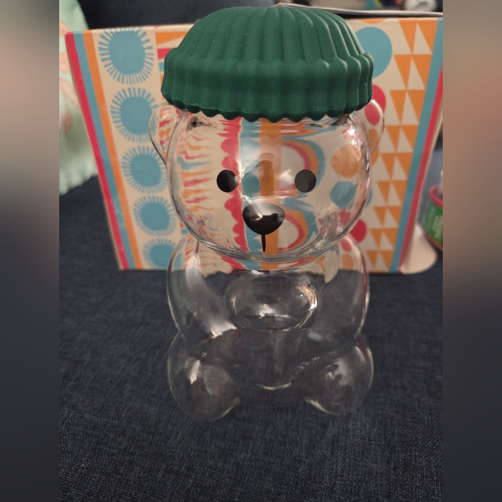 Bearista Non Branded Glass Cup Starbucks
